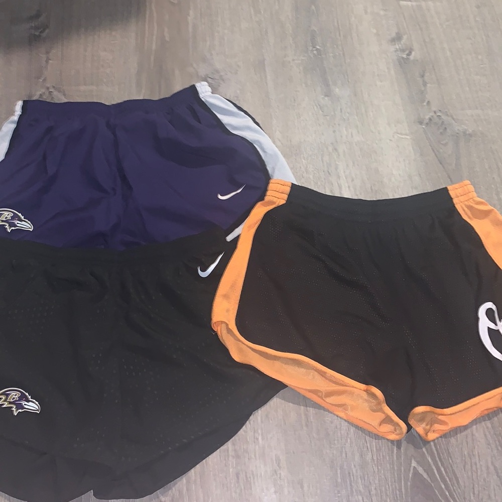 Ravens and orioles shorts